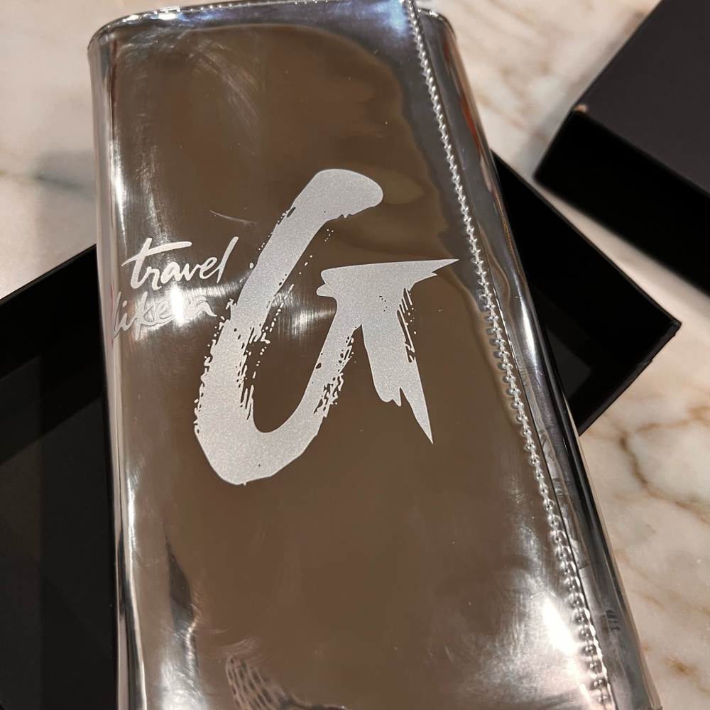 Travel Like G Metallic Silver Phone Case